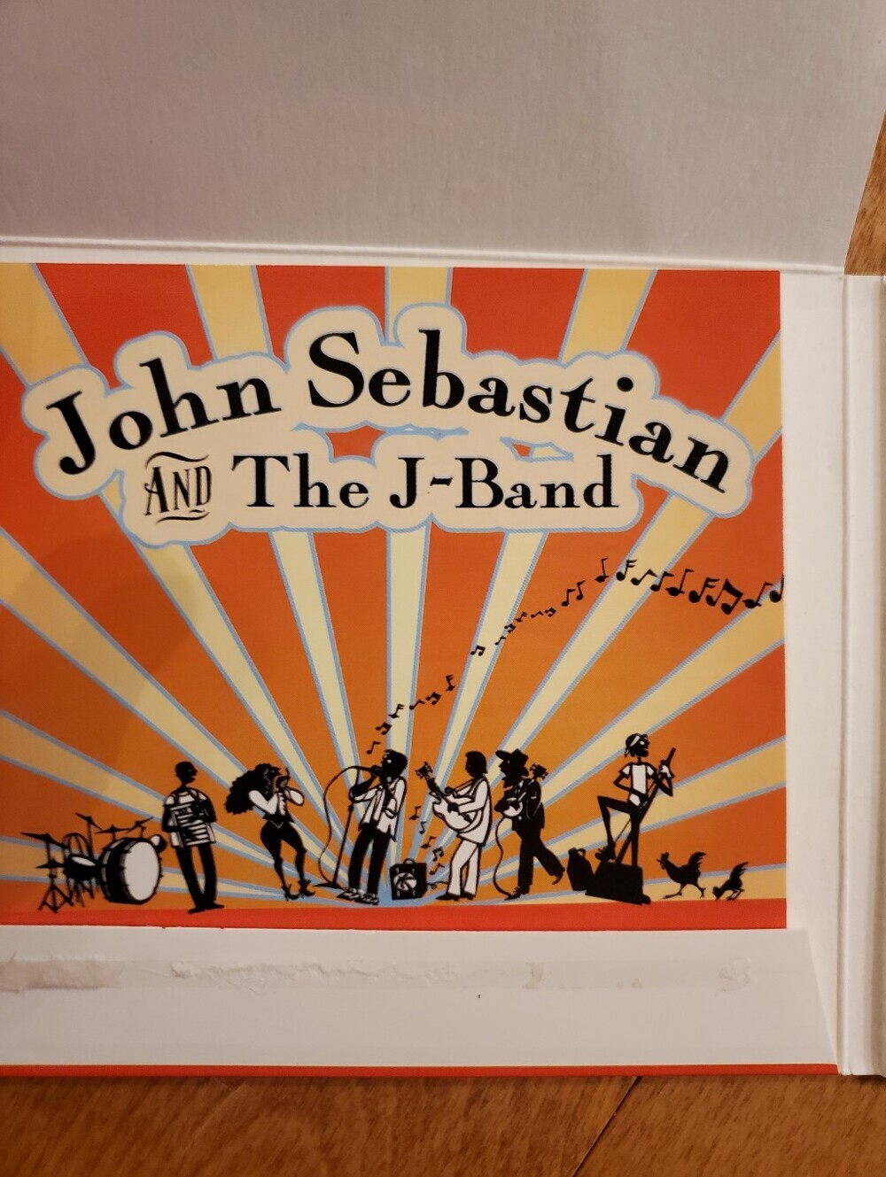 SIGNED John Sebastian & The J Band CD Chasin Gus Ghost Vintage - Picture 3 of 4